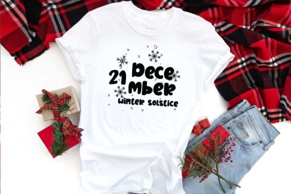 21 December Winter Solstice Graphics: T-Shirt Designs