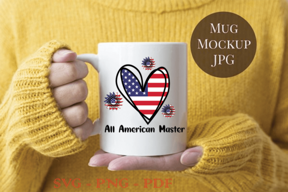 4th of July All American Master SVG: Graphics & Print Templates