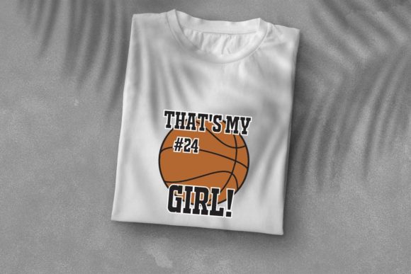 Basketball Girl SVGs: Graphics & Print Templates