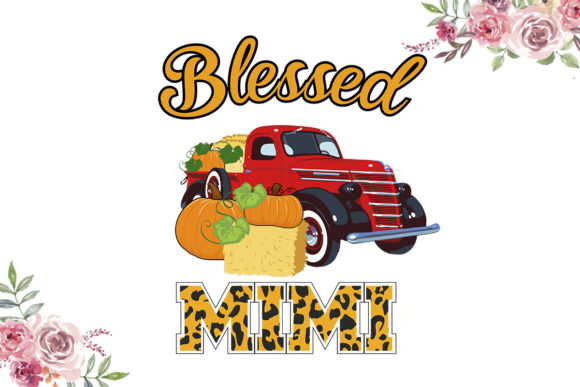 Blessed Mimi Graphics for Print Templates