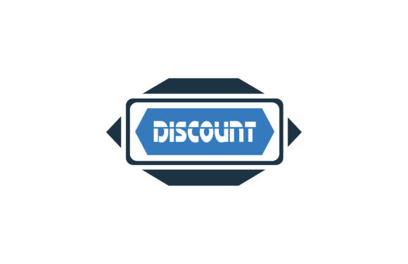 Discount, Discounting, Sticker Icon Graphics and Icons