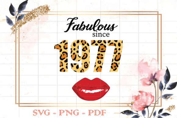 Fabulous Since 1977: SVG Graphics for Print Templates