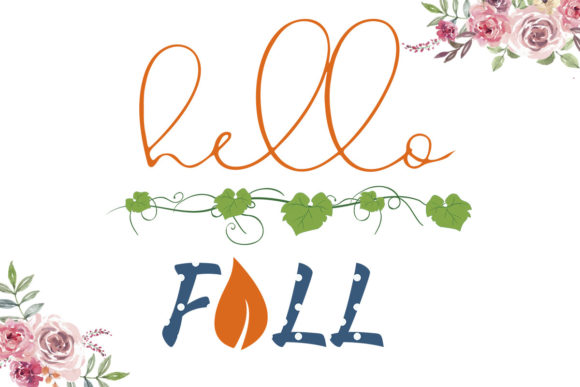 Hello Fall Graphics for Print Templates Review