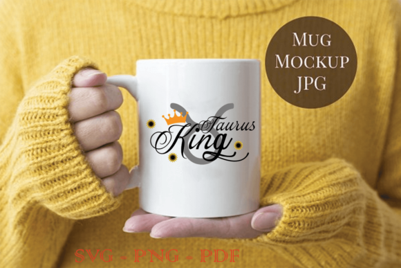 Taurus King Birthday SVG: Graphics & Print Templates